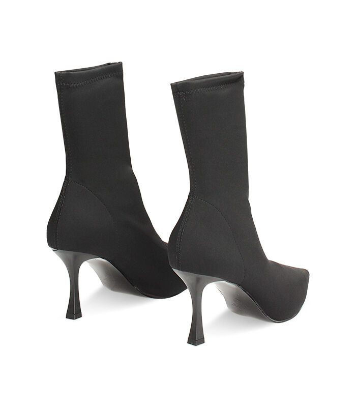 Valerio 1966 Tronchetto nero in lycra tacco 8 cm | Valerio 1966 Hotsell