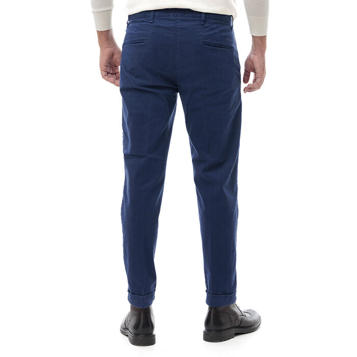 Valerio 1966 Pantalone blu di cotone | Valerio 1966 Nuova