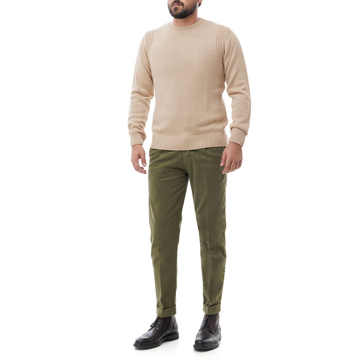 Valerio 1966 Pantalone verde di cotone | Valerio 1966 2025