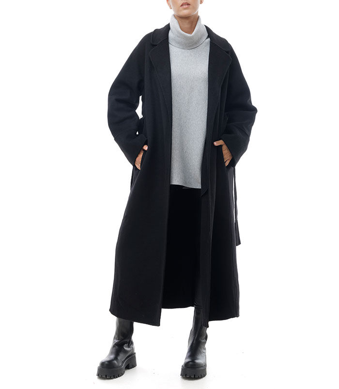 Valerio 1966 Cappotto nero | Valerio 1966 Prezzo Ridotto