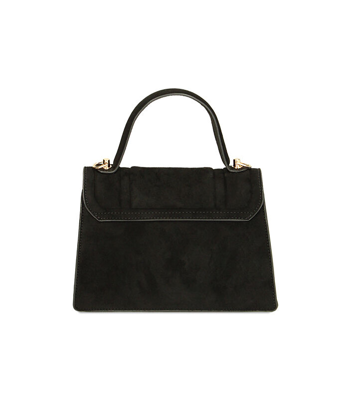 Valerio 1966 Mini-bag donna a mano nera in microfibra | Valerio 1966 Qualità Garantita
