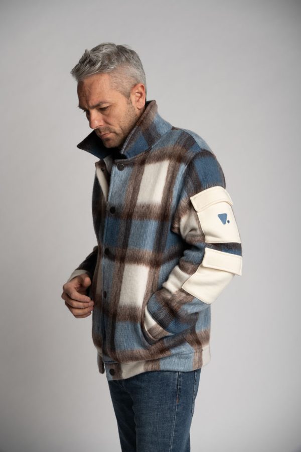 Valvola Fashion GIACCA CON ABBOTTONATURA TARTAN 2025