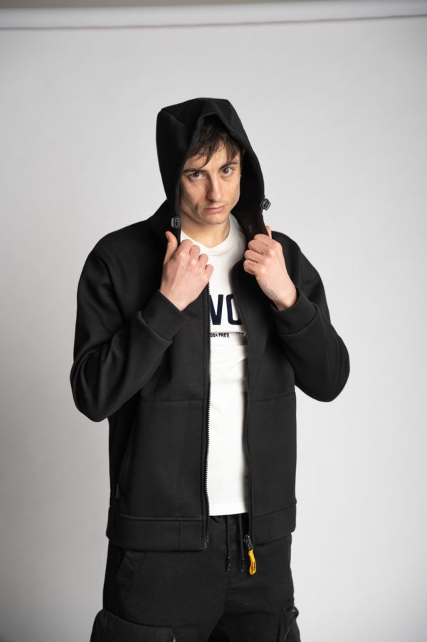 Valvola Fashion FELPA CAPPUCCIO FULL ZIP CUSTOM MADE Negozi Online