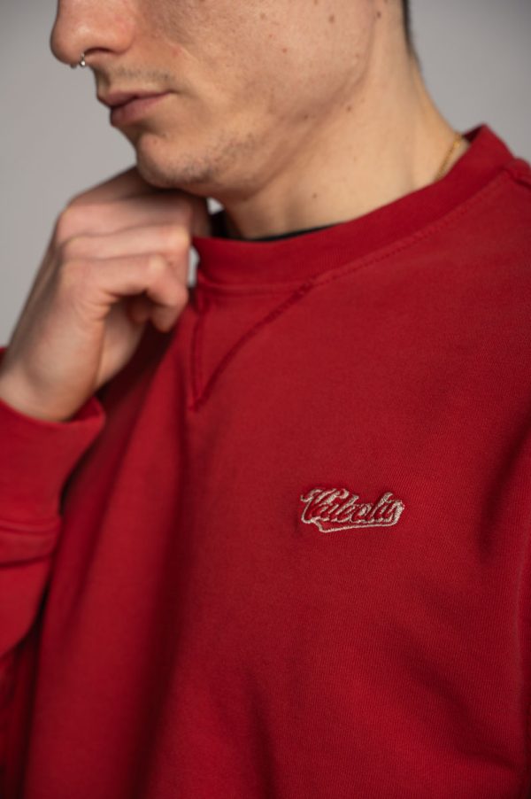 Valvola Fashion FELPA GIROCOLLO LOGO COLLEGE Shopping Online