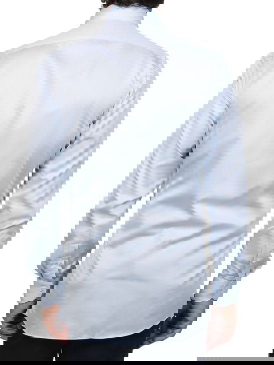 ﻿Xacus Camicia Xacus Tessuto Thomas Mason Celeste Italia