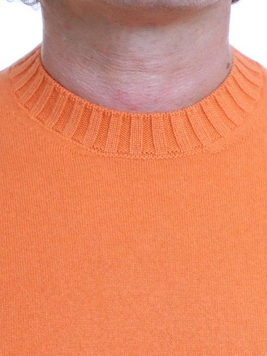 Magazzino Ricambi Felpa Magazzino Ricambi Cashmere Infeltrito Arancione Outlet