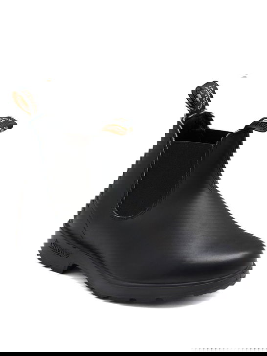 Blundstone Stivaletti Blundstone Stout Leather Nero In Saldo