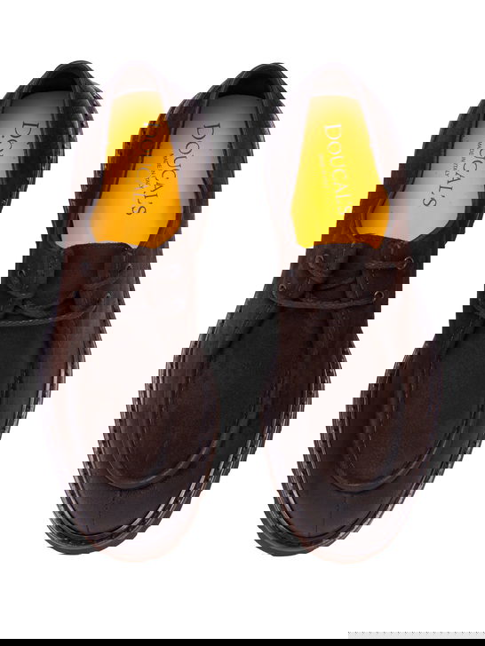 Doucal's Scarpe Doucal's Bordate Marrone Consegna Veloce
