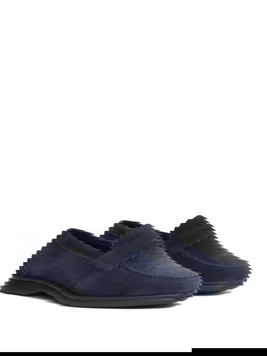 Berwick 1707 Mocassini Berwick 1707 Scamosciato Blu Offerte