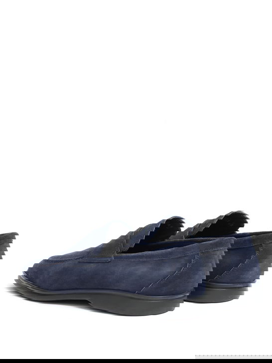 Berwick 1707 Mocassini Berwick 1707 Scamosciato Blu Offerte