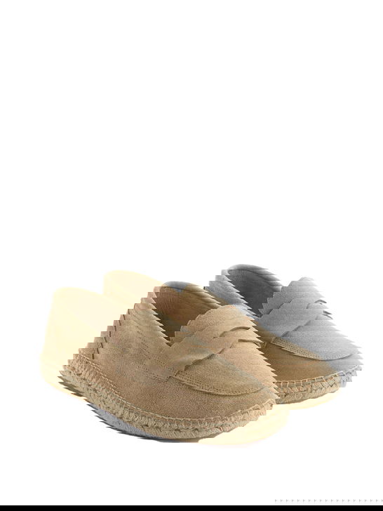 Abarca Mocassini Abarca Suede Beige Vendita Calda