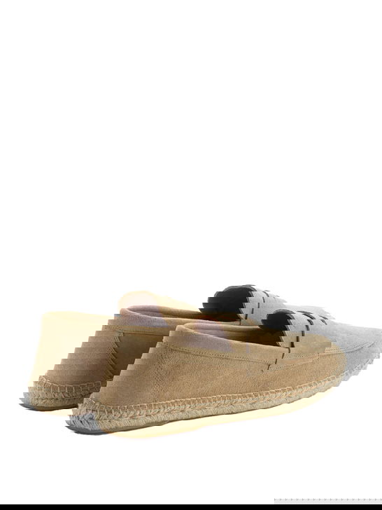 Abarca Mocassini Abarca Suede Beige Vendita Calda