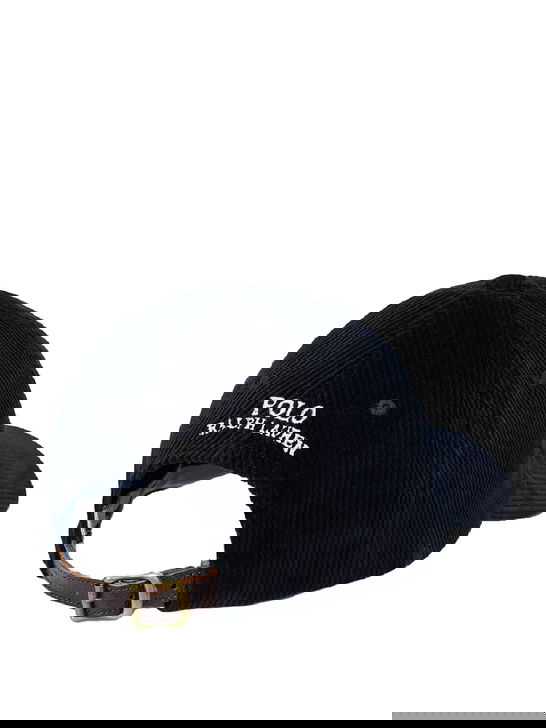 Polo Ralph Lauren Cappello Polo Ralph Lauren Velluto Nero Soddisfazione Garantita