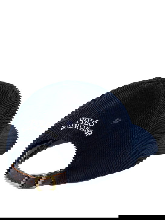 Polo Ralph Lauren Cappello Polo Ralph Lauren Velluto Blu Negozi Online