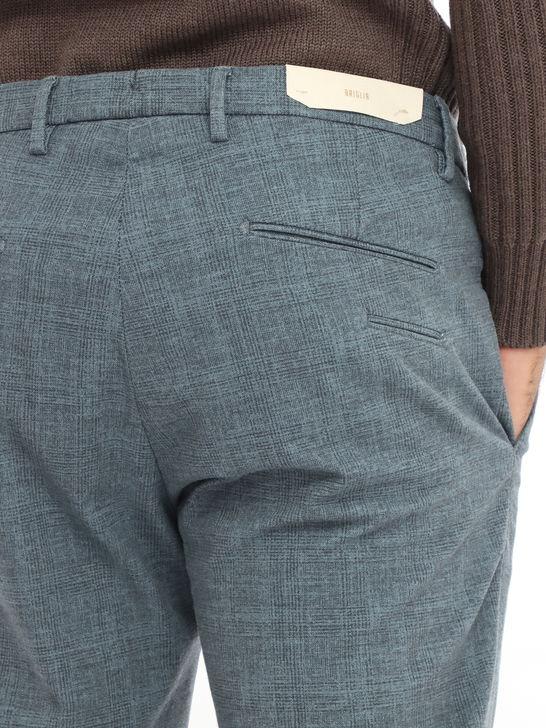 Briglia 1949 Pantaloni Briglia 1949 Stampato Azzurro I Più Venduti