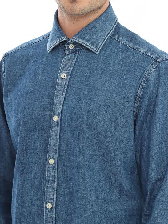 Tintoria Mattei Camicia Tintoria Mattei Denim Pezzi Unici