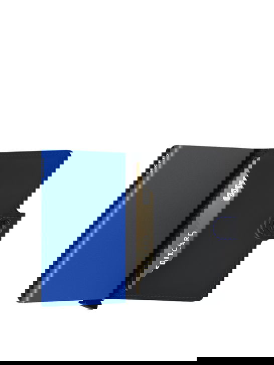Secrid Portafoglio Secrid Matte Nero-Blu Vendita Calda