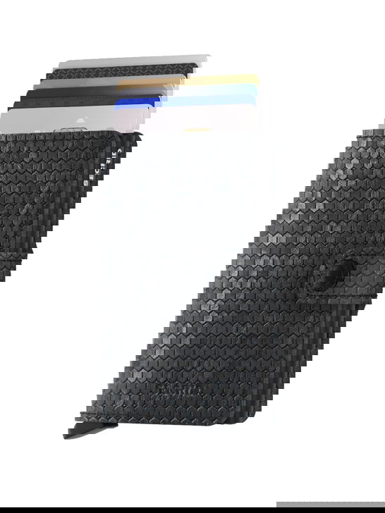 Secrid Portafoglio Secrid Hexagon Nero Nuova