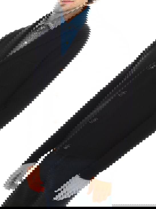 Rakki Cardigan Rakkì Sciallato Nero Vendita Calda