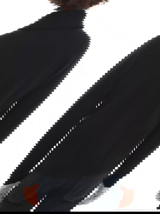 Rakki Cardigan Rakkì Sciallato Nero Vendita Calda