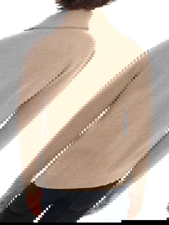 Rakki Cardigan Rakkì Sciallato Beige Vendita Economica