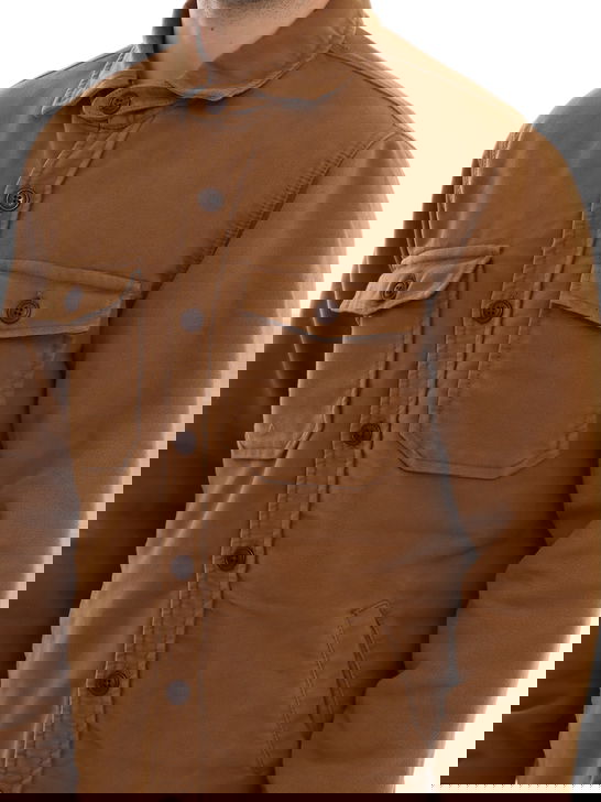 Bl'ker Overshirt Bl'ker Fustagno Beige I Più Venduti