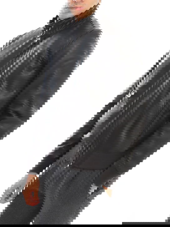 Proleather Giubbino Proleather Pelle Marrone Spedizione Gratuita