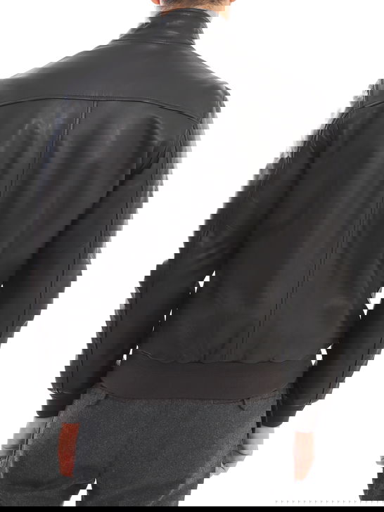 Proleather Giubbino Proleather Pelle Marrone Spedizione Gratuita