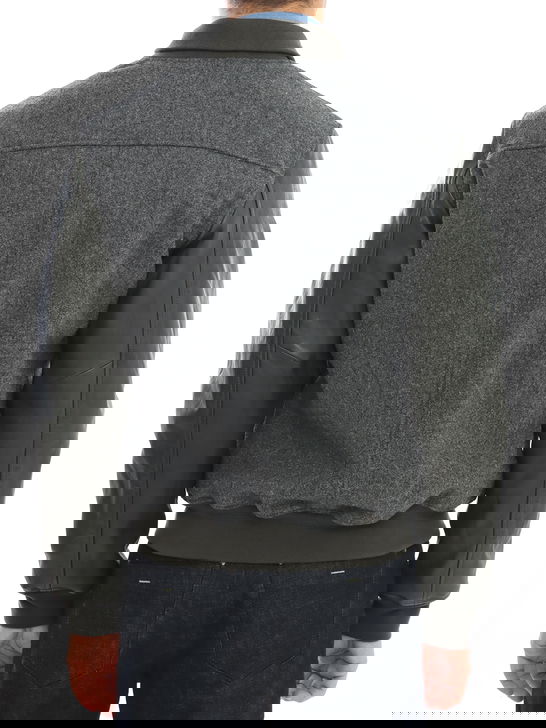 Proleather Giubbino Proleather College Grigio Pezzi Unici