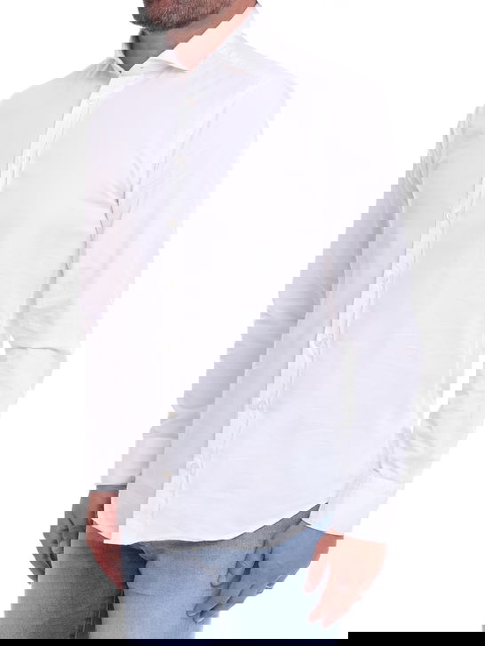 Bastoncino Camicia Bastoncino Gabardina Bianco Consegna Veloce