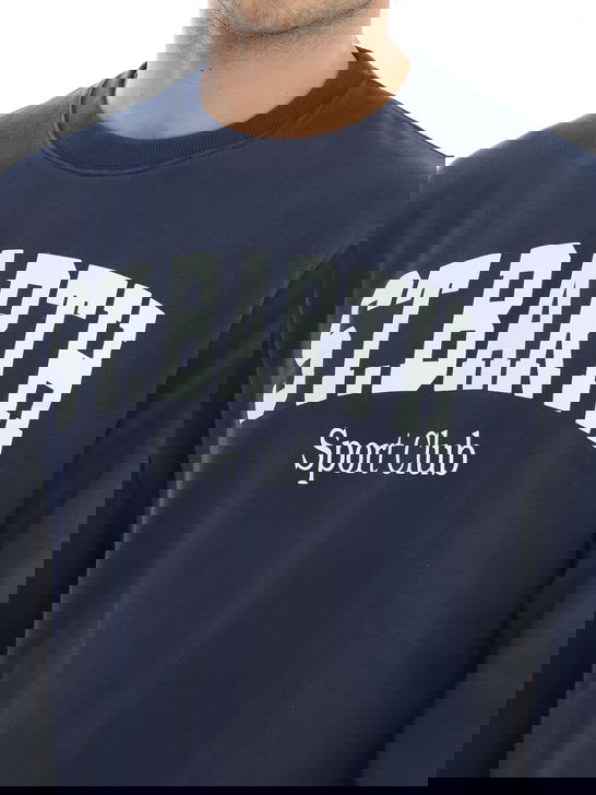 Mc2 Saint Barth Felpa MC2 Saint Barth Blue Sottocosto