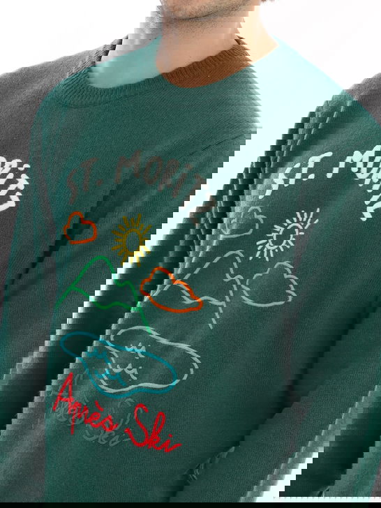 Mc2 Saint Barth Maglia MC2 Saint Barth Verde Hotsell