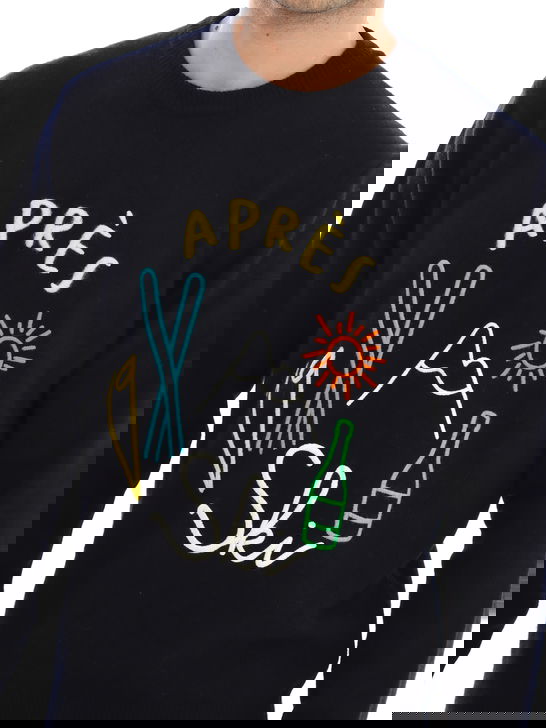 Mc2 Saint Barth Maglia MC2 Saint Barth Blu Saldi Di Fabbrica