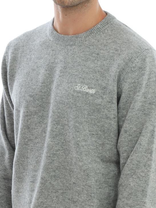 Mc2 Saint Barth Maglia MC2 Saint Barth Grigio Moda
