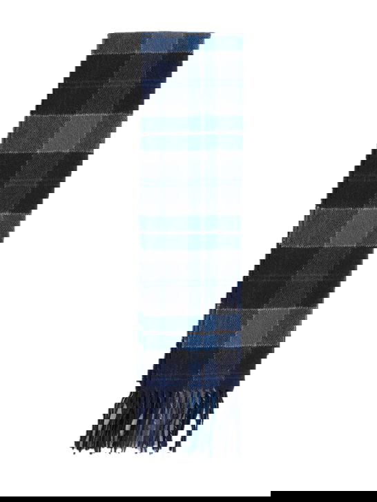 Barbour Sciarpa Barbour Tartan Blu Promozione Limitata