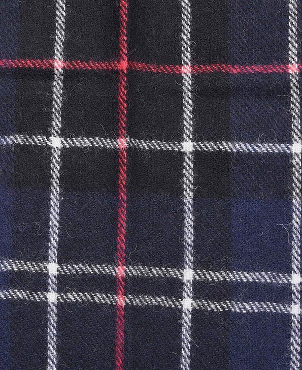 Barbour Sciarpa Barbour Tartan Blu Fino Al -60%