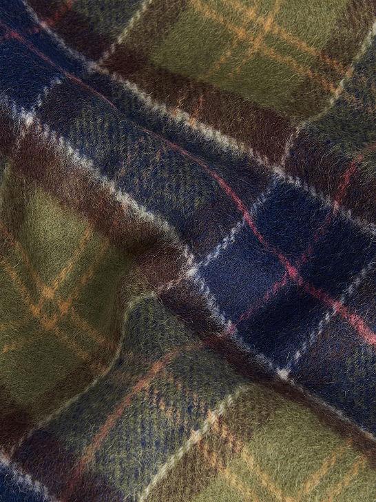 Barbour Sciarpa Barbour Tartan Verde Shopping Online