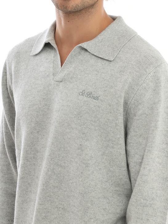 Mc2 Saint Barth Maglia MC2 Saint Barth Grigio Presa