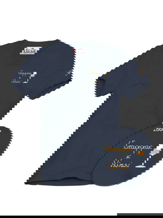 Mc2 Saint Barth T-Shirt MC2 Saint Barth Blu Vendita Economica
