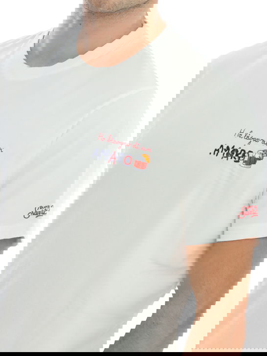 Mc2 Saint Barth T-Shirt MC2 Saint Barth Bianco Nuova