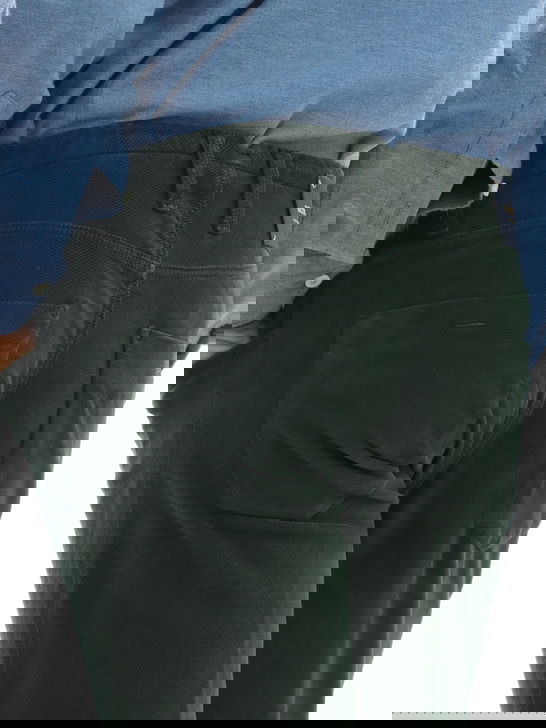 Incotex Blue Division Pantaloni Incotex Blue Division Verde 2025