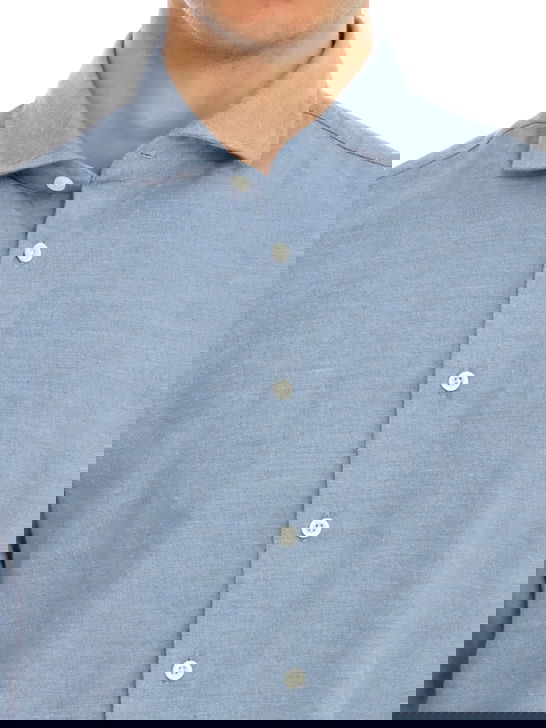 Bastoncino Camicia Bastoncino Flanellata Azzurro Spedizione Gratuita