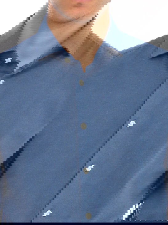 Bastoncino Camicia Bastoncino Flanellata Azzurro Pezzi Unici