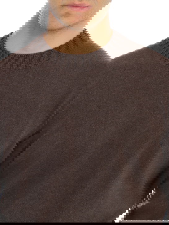 Magazzino Ricambi Maglia Magazzino Ricambi Cashmere Marrone Consegna Veloce