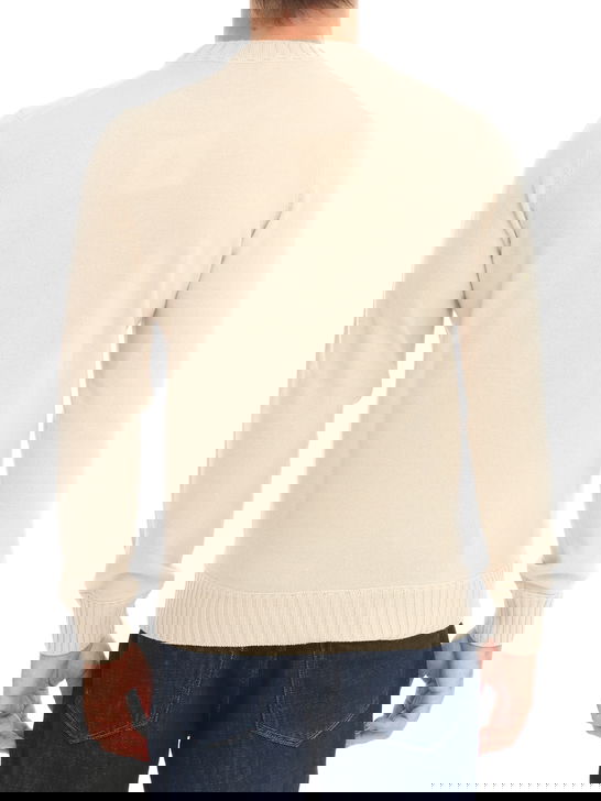 Magazzino Ricambi Maglia Magazzino Ricambi Cashmere Beige Fino Al -60%