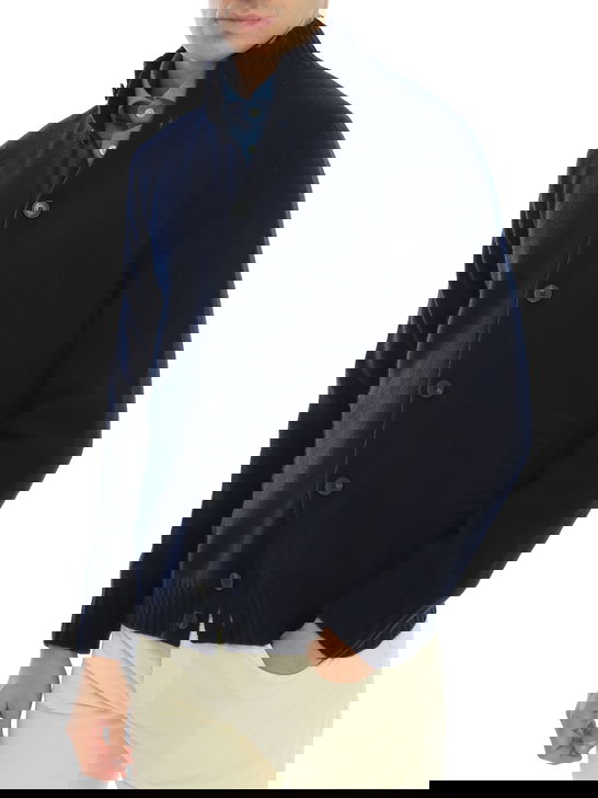 Magazzino Ricambi Cardigan Magazzino Ricambi Blu Sottocosto