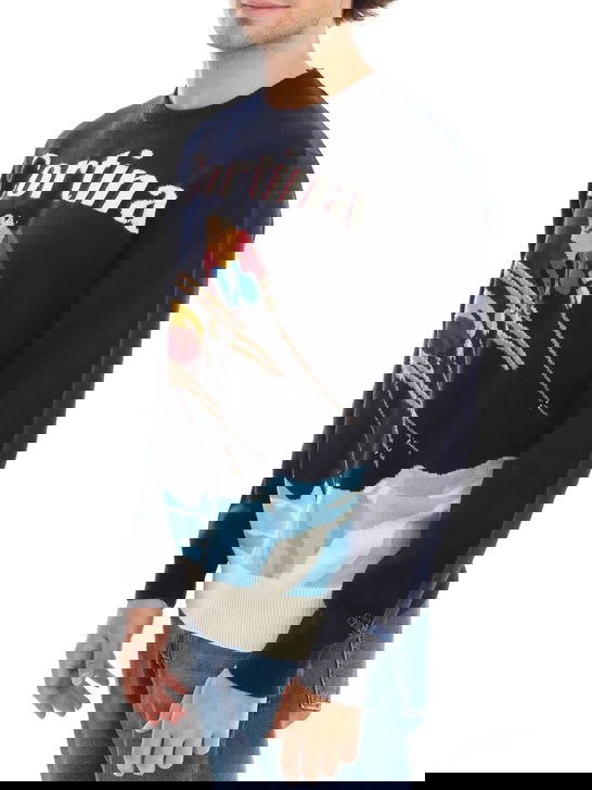 Mc2 Saint Barth Maglia MC2 Saint Barth Cortina Blu Vendite Flash