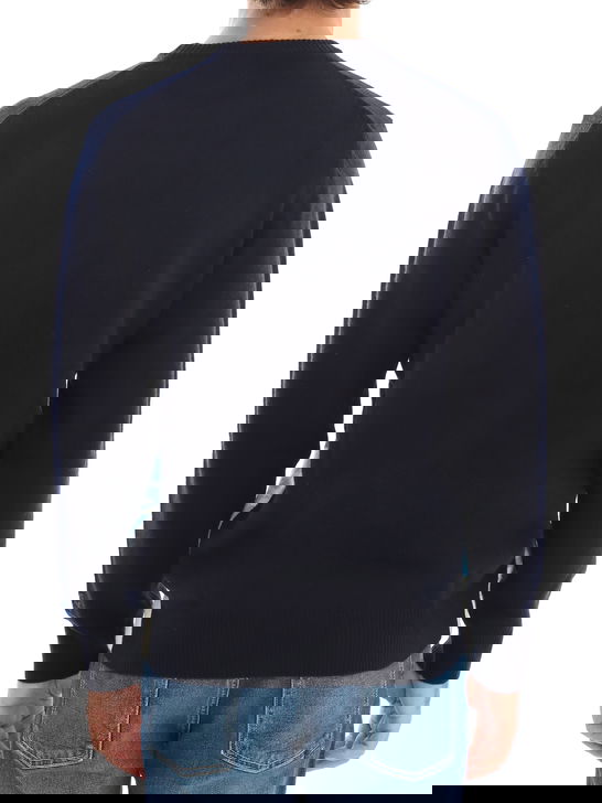 Mc2 Saint Barth Maglia MC2 Saint Barth Cortina Blu Vendite Flash