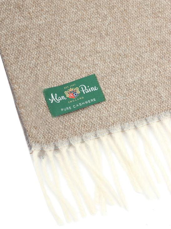 Alan Paine Sciarpa Alan Paine Tackely Cashmere Marrone/Azzurro Negozi Online