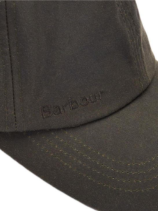 Barbour Cappello Barbour Wax Sport Verde Negozi Online